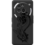 Чорний чохол BoxFace Nothing Phone (3a) Pro Snake