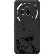 Чорний чохол BoxFace Nothing Phone (3a) Pro 