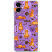 Чохол BoxFace Samsung Galaxy A07 (A075) Yoga Cat