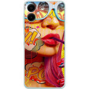 Чохол BoxFace Samsung Galaxy A07 (A075) Yellow Girl Pop Art