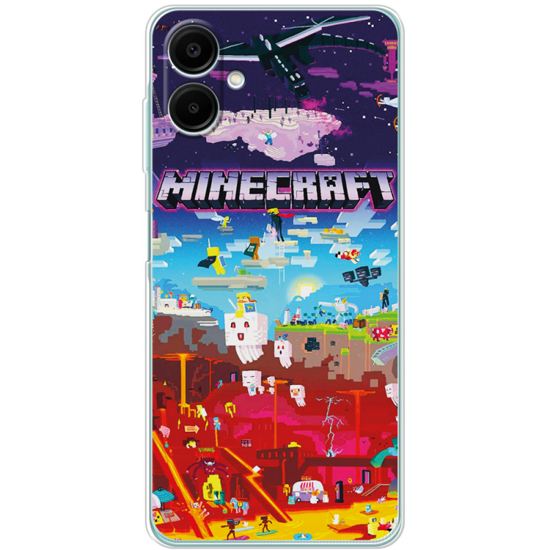 Чохол BoxFace Samsung Galaxy A07 (A075) Minecraft World Beyond