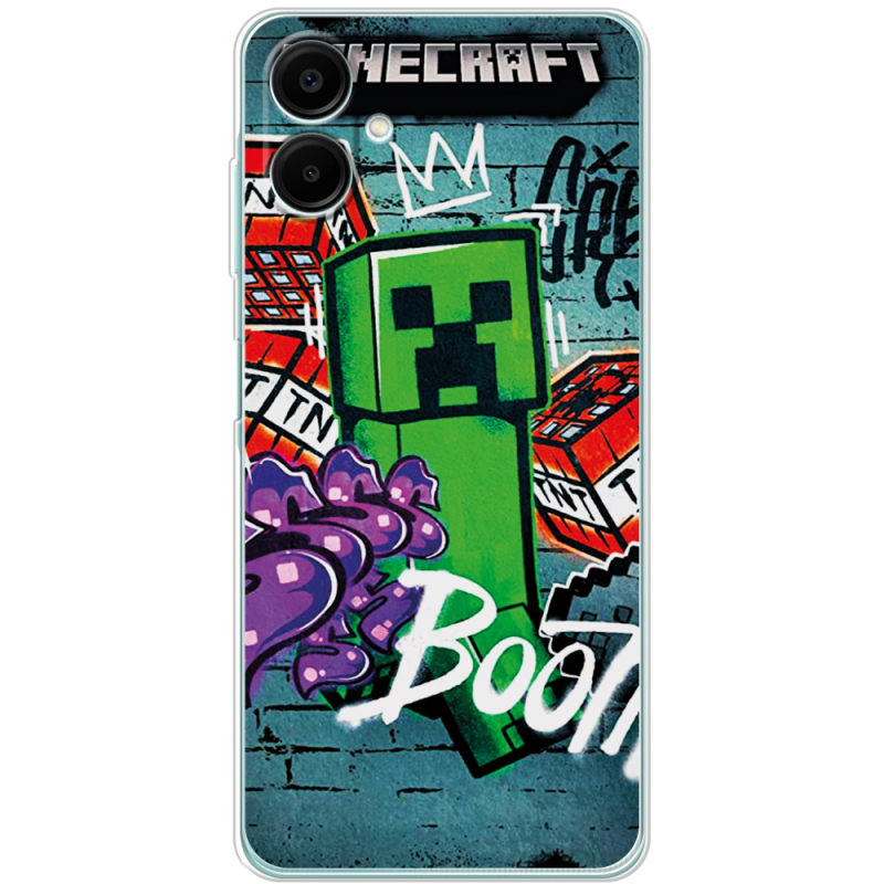 Чохол BoxFace Samsung Galaxy A07 (A075) Minecraft Graffiti