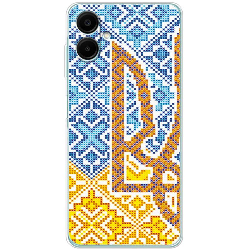 Чохол BoxFace Samsung Galaxy A07 (A075) Тризуб Вишивка