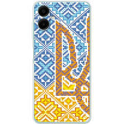 Чохол BoxFace Samsung Galaxy A07 (A075) Тризуб Вишивка