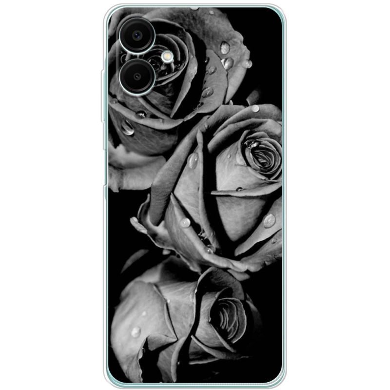 Чохол BoxFace Samsung Galaxy A07 (A075) Black and White Roses
