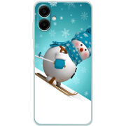 Чохол BoxFace Samsung Galaxy A07 (A075) Skier Snowman