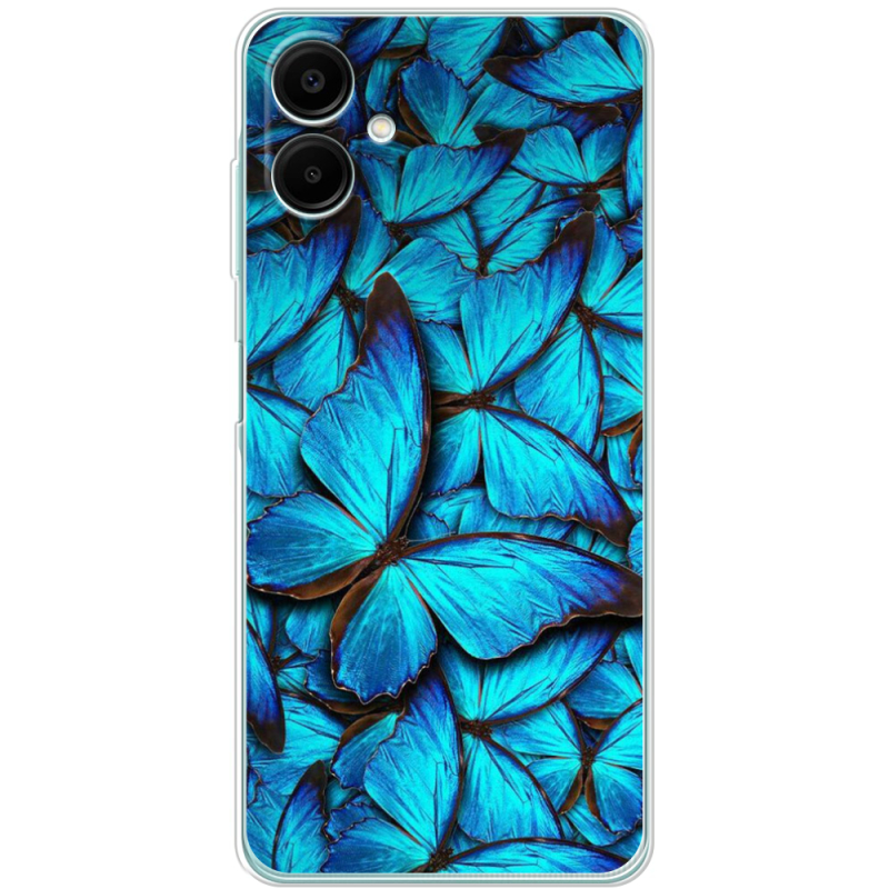 Чохол BoxFace Samsung Galaxy A07 (A075) лазурные бабочки