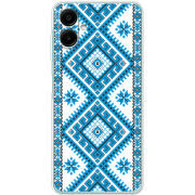 Чохол BoxFace Samsung Galaxy A07 (A075) Блакитний Орнамент
