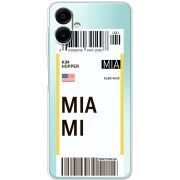 Прозорий чохол BoxFace Samsung Galaxy A07 (A075) Ticket Miami