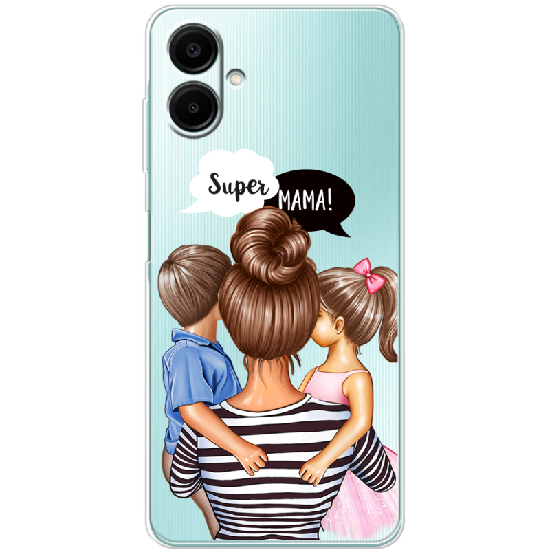 Прозорий чохол BoxFace Samsung Galaxy A07 (A075) Super Mama