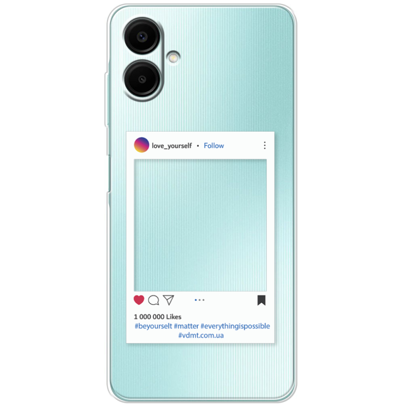 Прозорий чохол BoxFace Samsung Galaxy A07 (A075) Insta