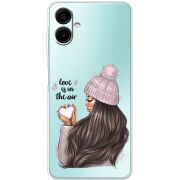 Прозорий чохол BoxFace Samsung Galaxy A07 (A075) love is in the air