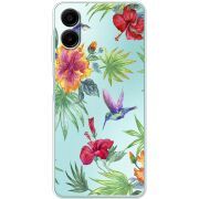 Прозорий чохол BoxFace Samsung Galaxy A07 (A075) Tropical