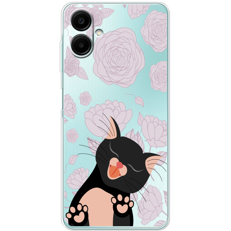 Прозорий чохол BoxFace Samsung Galaxy A07 (A075) Meow