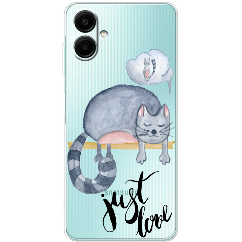 Прозорий чохол BoxFace Samsung Galaxy A07 (A075) Just Love