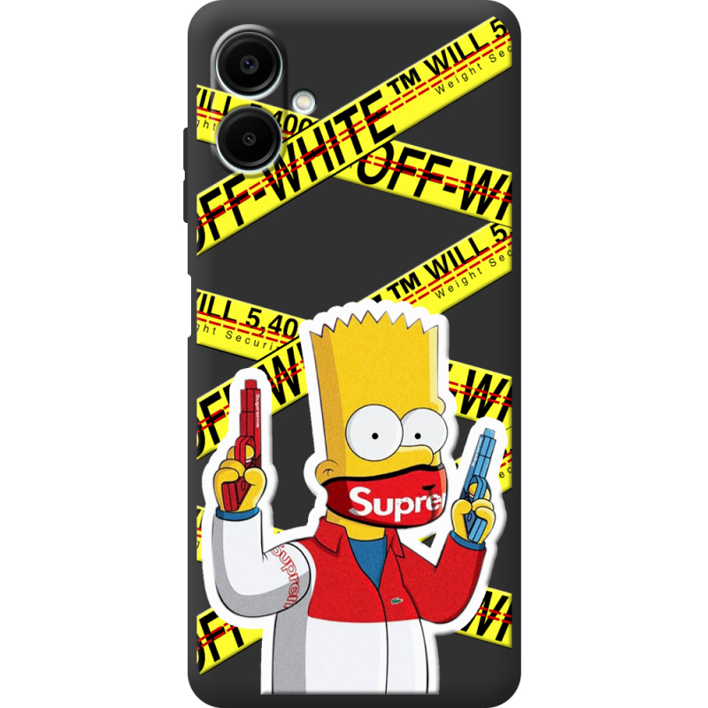 Чорний чохол BoxFace Samsung Galaxy A07 (A075) White Bart