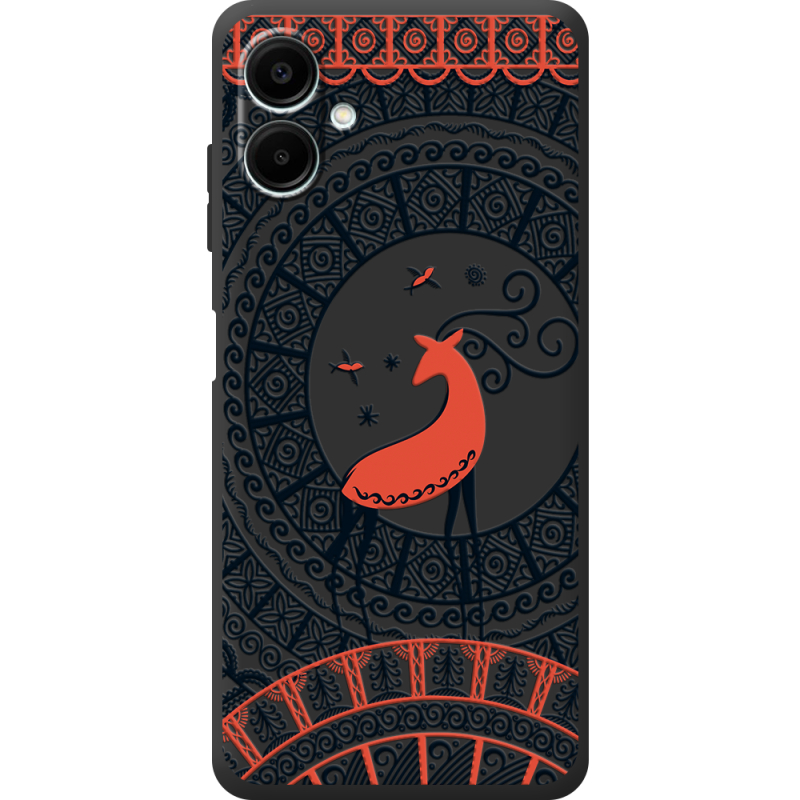 Чорний чохол BoxFace Samsung Galaxy A07 (A075) Ornament