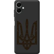 Чорний чохол BoxFace Samsung Galaxy A07 (A075) Ukrainian Trident