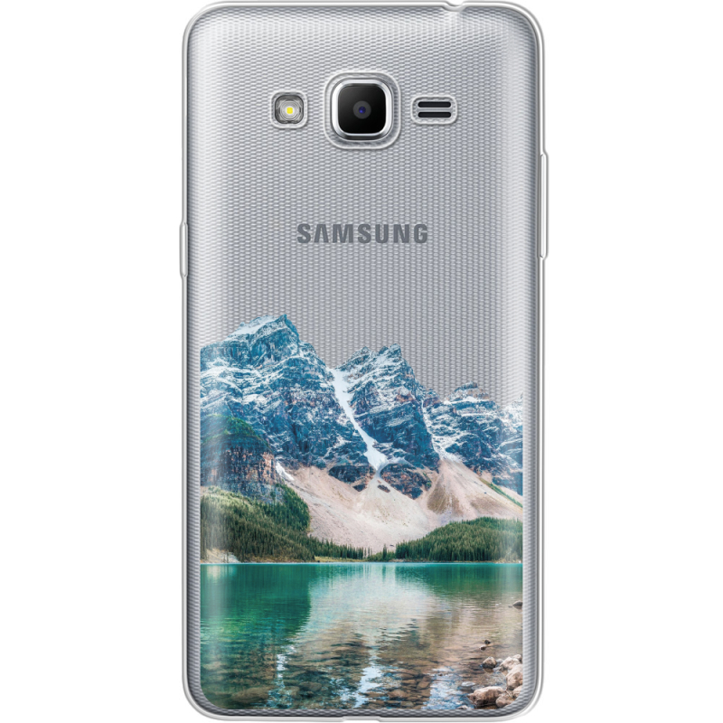 Прозрачный чехол Uprint Samsung J2 Prime G532F Blue Mountain