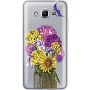 Прозрачный чехол Uprint Samsung J2 Prime G532F My Bouquet