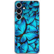 Чохол BoxFace Samsung Galaxy S25 FE (S731) лазурные бабочки