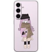 Прозорий чохол BoxFace Samsung Galaxy S25 FE (S731) Winter Morning Girl