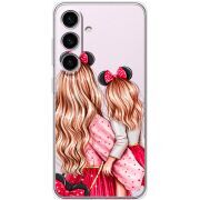 Прозорий чохол BoxFace Samsung Galaxy S25 FE (S731) Mouse Girls