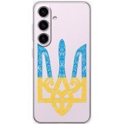 Прозорий чохол BoxFace Samsung Galaxy S25 FE (S731) Gold Trident