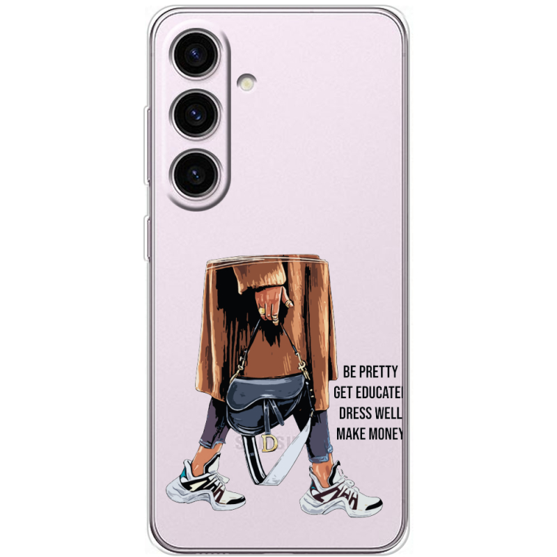 Прозорий чохол BoxFace Samsung Galaxy S25 FE (S731) Motivation