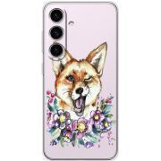 Прозорий чохол BoxFace Samsung Galaxy S25 FE (S731) Winking Fox