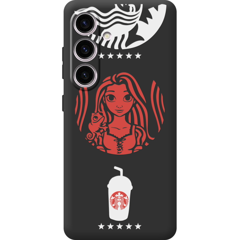 Чорний чохол BoxFace Samsung Galaxy S25 FE (S731) RedWhite Coffee
