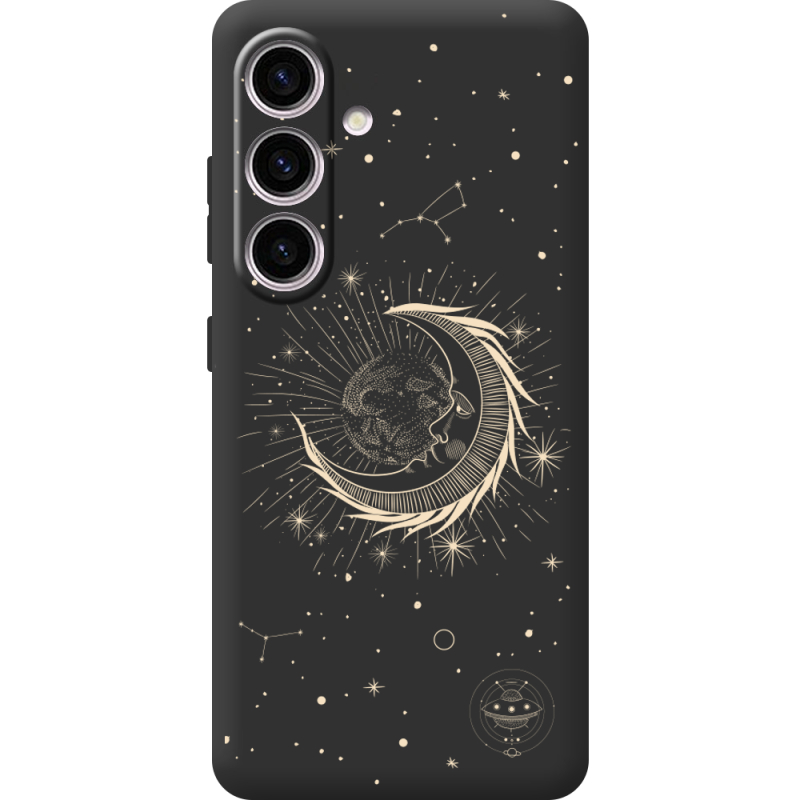Чорний чохол BoxFace Samsung Galaxy S25 FE (S731) Moon