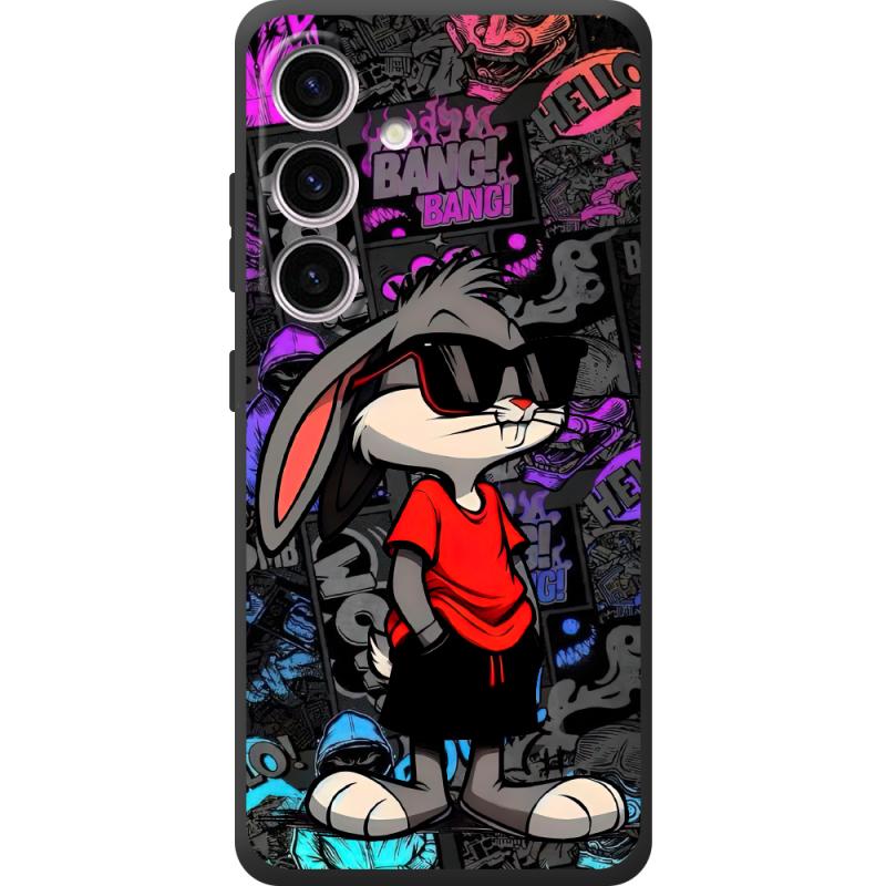 Чорний чохол BoxFace Samsung Galaxy S25 FE (S731) Малий вухань