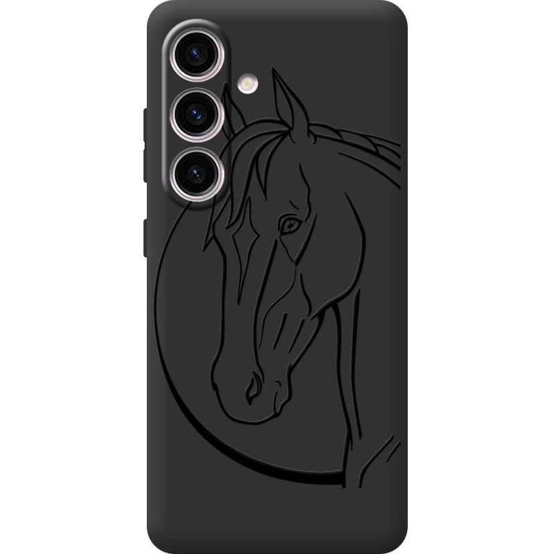 Чорний чохол BoxFace Samsung Galaxy S25 FE (S731) Horse