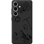Чорний чохол BoxFace Samsung Galaxy S25 FE (S731) Mountains