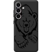 Чорний чохол BoxFace Samsung Galaxy S25 FE (S731) Grizzly Bear