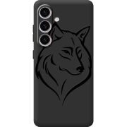 Чорний чохол BoxFace Samsung Galaxy S25 FE (S731) Wolf