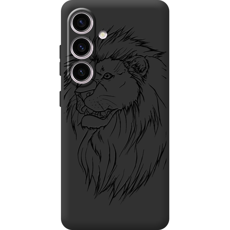 Чорний чохол BoxFace Samsung Galaxy S25 FE (S731) Lion
