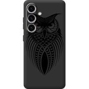 Чорний чохол BoxFace Samsung Galaxy S25 FE (S731) Owl