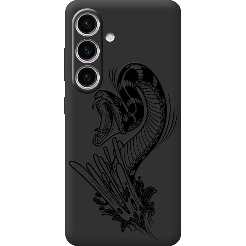 Чорний чохол BoxFace Samsung Galaxy S25 FE (S731) Snake