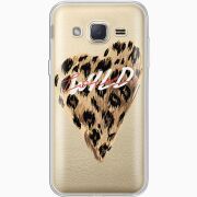 Прозрачный чехол Uprint Samsung J200H Galaxy J2 Wild Love