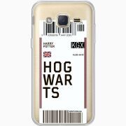 Прозрачный чехол Uprint Samsung J200H Galaxy J2 Ticket Hogwarts