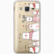 Прозрачный чехол Uprint Samsung J200H Galaxy J2 The Friendly Beasts