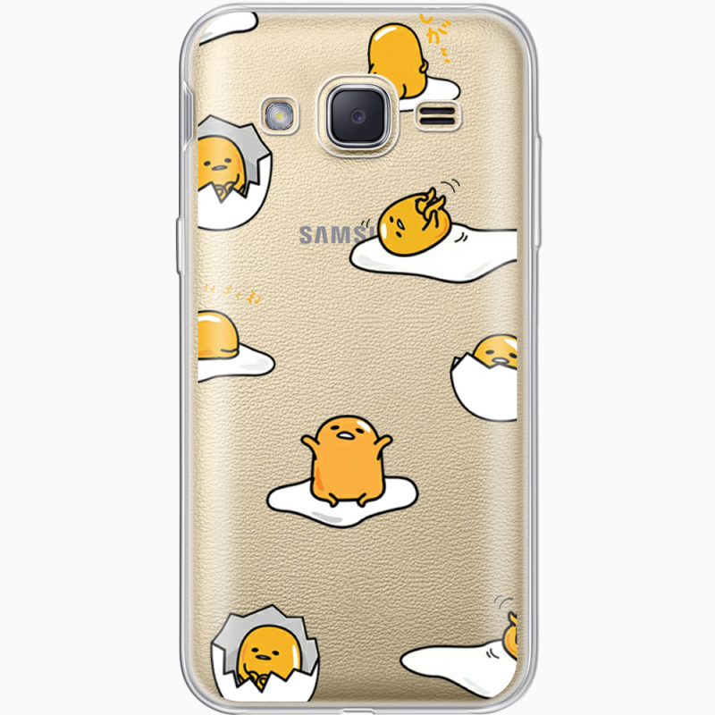 Прозрачный чехол Uprint Samsung J200H Galaxy J2 Gudetama