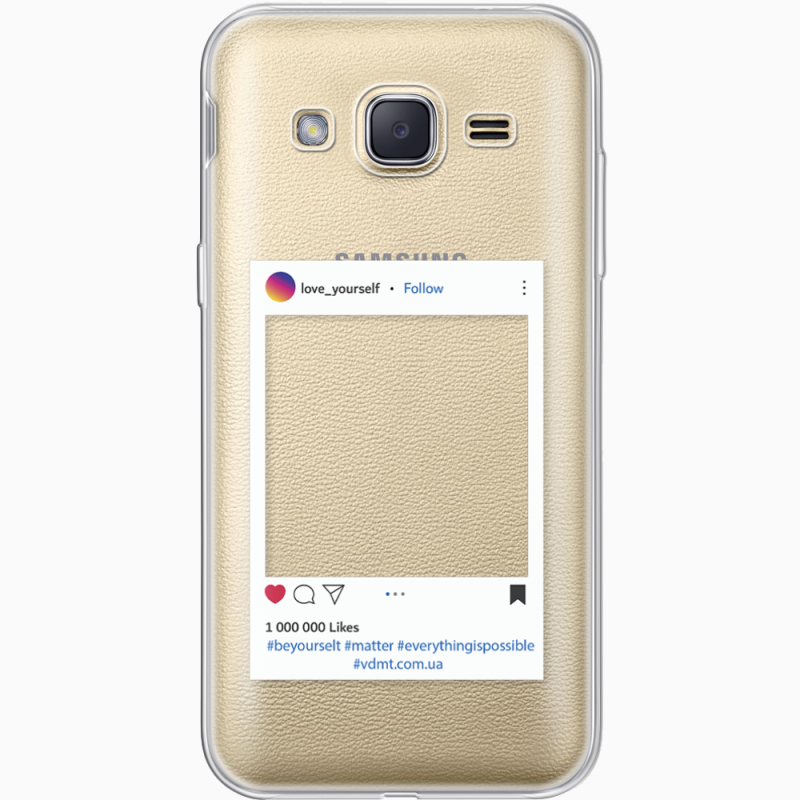 Прозрачный чехол Uprint Samsung J200H Galaxy J2 Insta