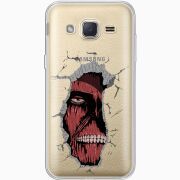 Прозрачный чехол Uprint Samsung J200H Galaxy J2 Нападение Титана