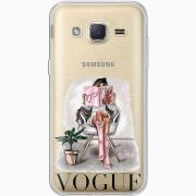 Прозрачный чехол Uprint Samsung J200H Galaxy J2 VOGUE