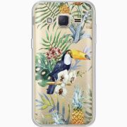 Прозрачный чехол Uprint Samsung J200H Galaxy J2 Tucan