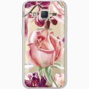 Прозрачный чехол Uprint Samsung J200H Galaxy J2 Rose