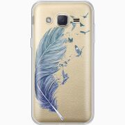 Прозрачный чехол Uprint Samsung J200H Galaxy J2 Feather
